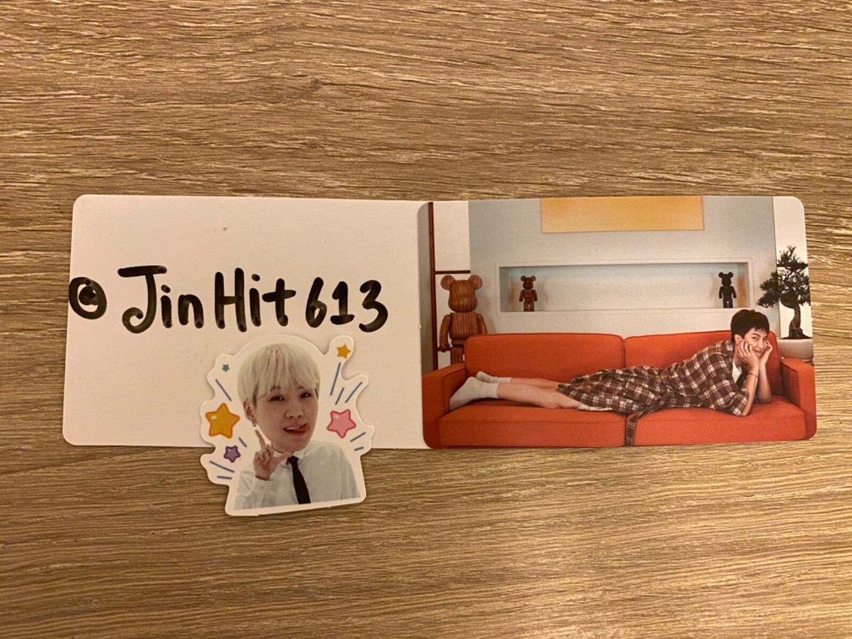 BTS BE Album Official Photocard Postcard Poster Suga Jimin V