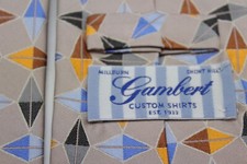 1992 ) GAMBERT MEN'S TIE 100% SILK MADE IN USA