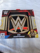 Mattel WWE Championship Black Kids Role Play One-Time Adjustment Title Belt
