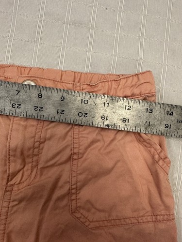 Cat & Jack Girls Light Weight Wide Leg Cargo Pants Lyocell Tencel L 10 12 Pink - Picture 4 of 7