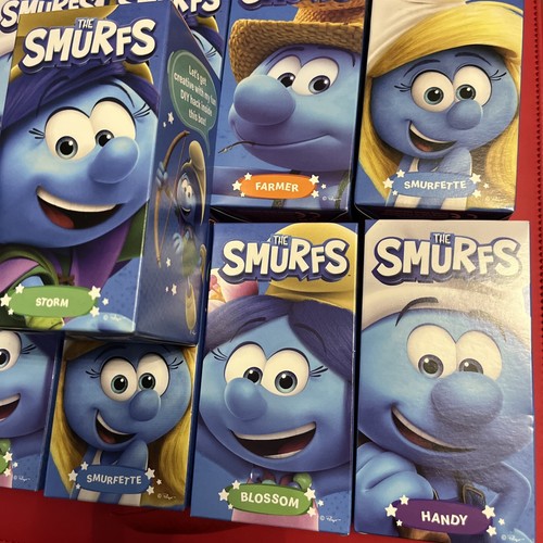11 McDonalds Happy Meal toys bundle Plush Smurfs All Boxed Brand New - Picture 3 of 4