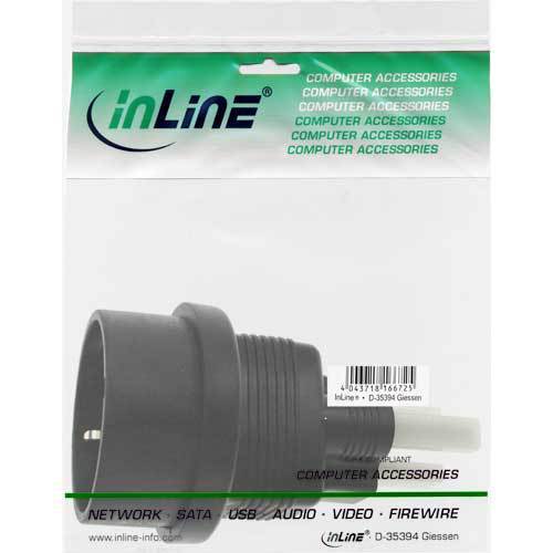 Thumbnail - Inline Netz Adapter Usa St->schutzkontakt Bu Schwarz