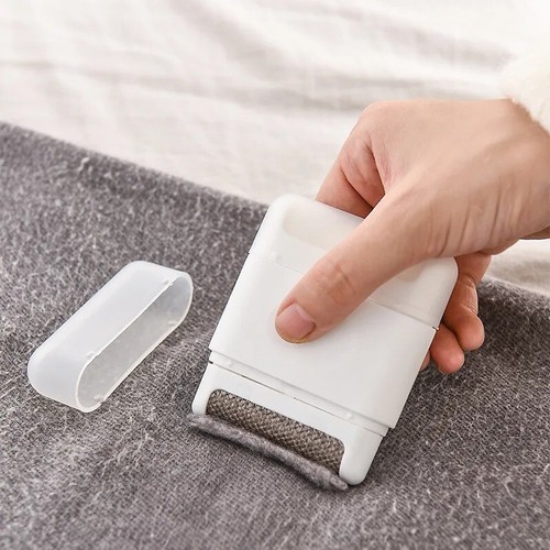 1Pc Portable Mini Lint Rollers Carpet Hair Remover Brush for Sweater Wool Coat C - Picture 7 of 8