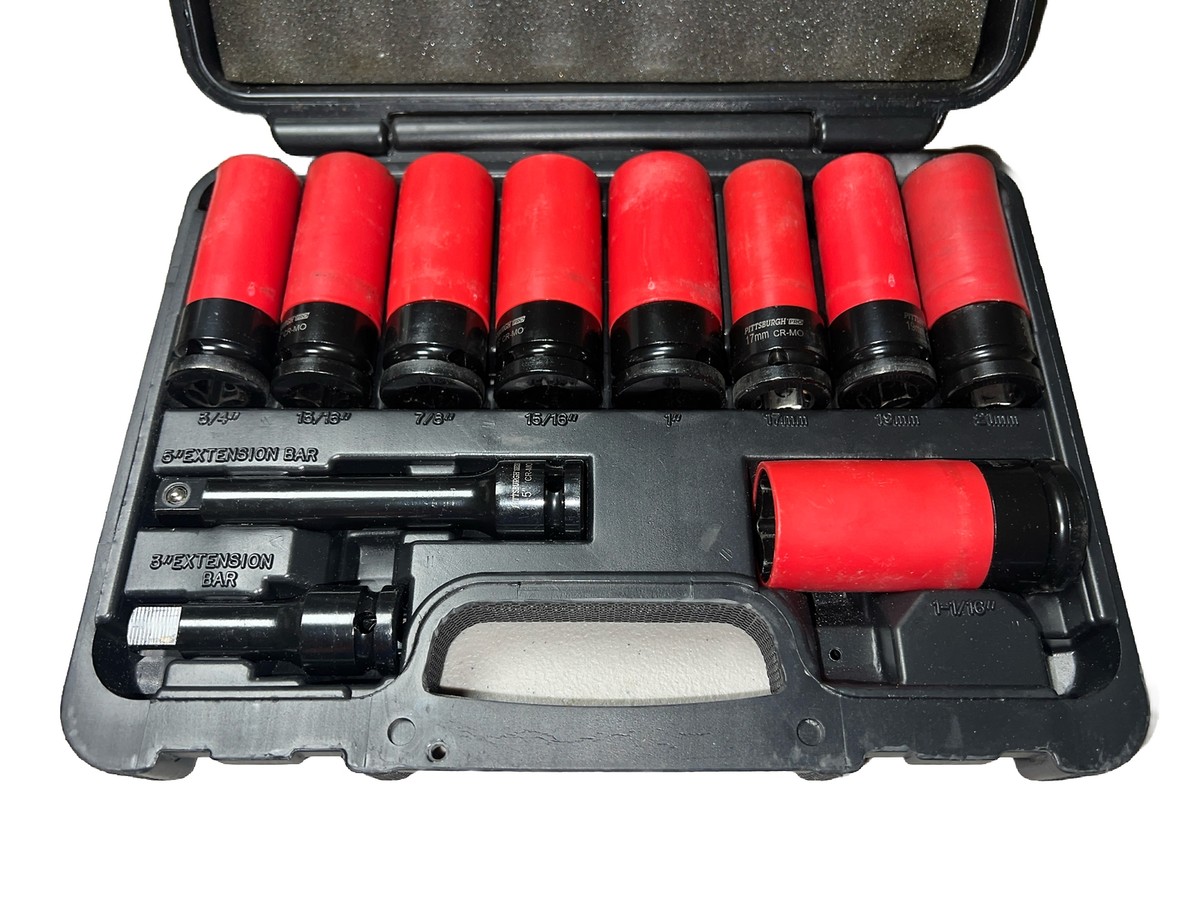 1/2 in. Drive Super High Torque Lug Nut Impact Socket Set, 11 Pc. 1/2 in. Drive Super High Torque Lug Nut Impact Socket Set, 11 Pc.
