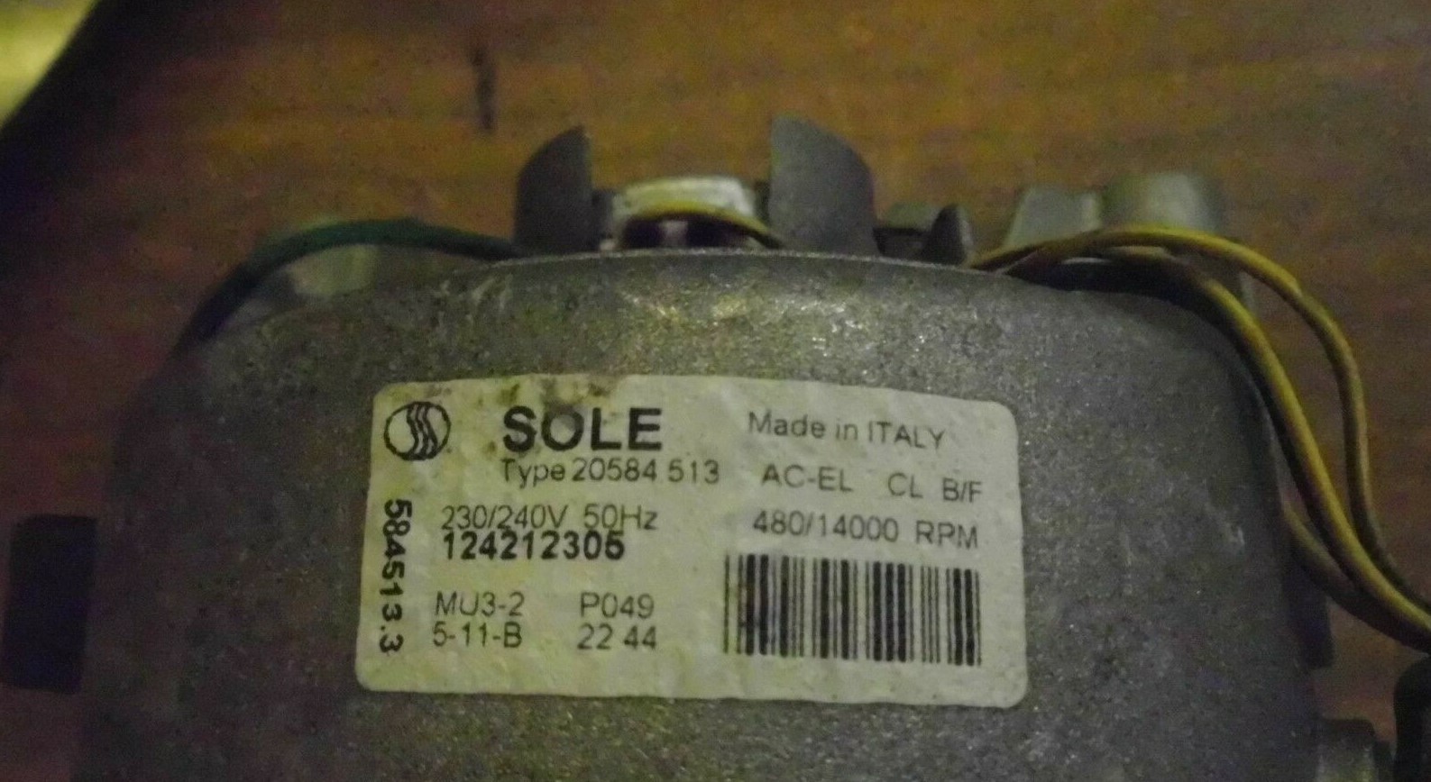 Waschmaschinenmotor 124212305 | eBay