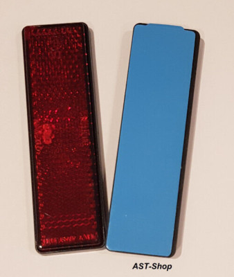 Rückstrahler Reflektor Motorrad Roller Quad ATV selbstklebend