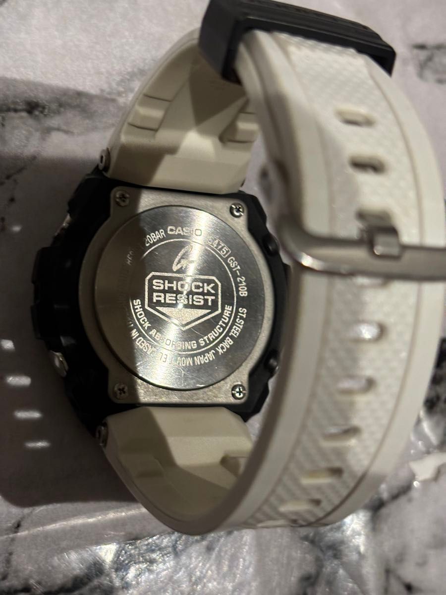 CASIO G-SHOCK watch GST-210B-7A Overseas model Working