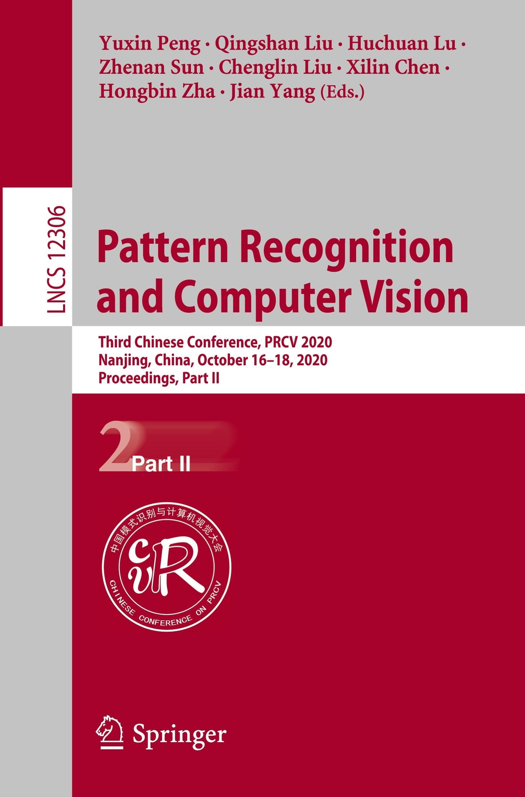 Thumbnail - Pattern Recognition And Computer Vision | Yuxin Peng (u. A.) |