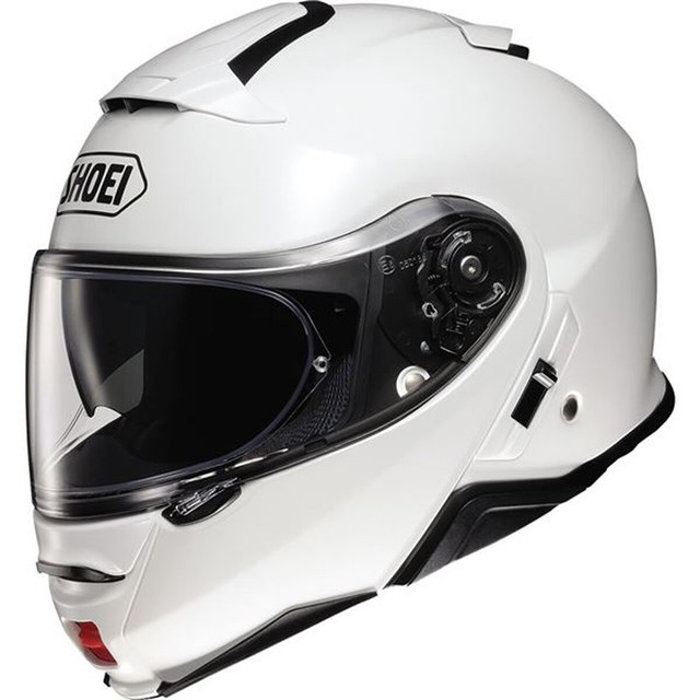 SHOEI Adult Neotec II Excursion Helmet Solid White LRG for sale online |  eBay