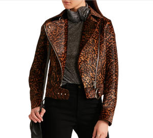 leopard print jacket ebay