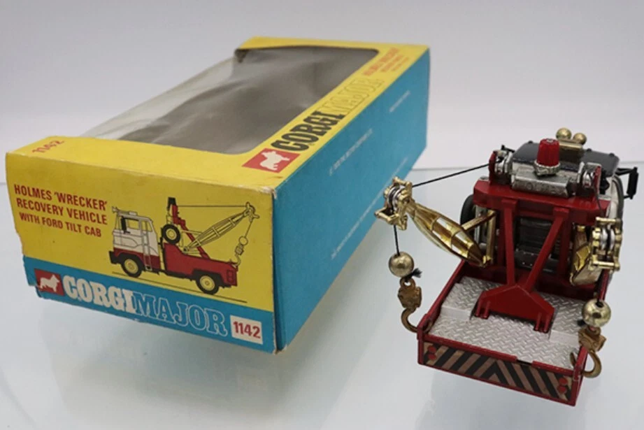^CORGI MAJOR TOYS 1142 FORD TILT CAB HOLMES WRECKER RECOVERY VEHICLE / TOW TRUCK - Image 3 of 4
