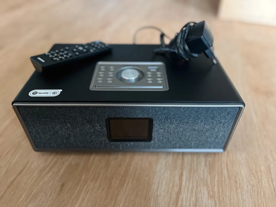 Internetradio mit DAB, WLAN, UKW, USB, Bluetooth, Spotify, 8.1 cm Display, Fernb - Bild 4 von 4