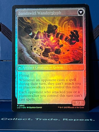 MTG Ixalan Unstable Glyphbridge Foil LCI NM - Picture 2 of 2