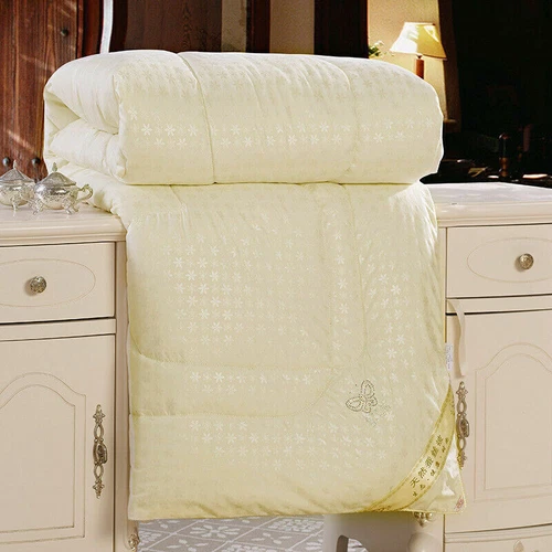 Winter Mulberry Silk Duvet Comforter Queen King Natural Silk Duvets Quilts - Picture 2 of 10
