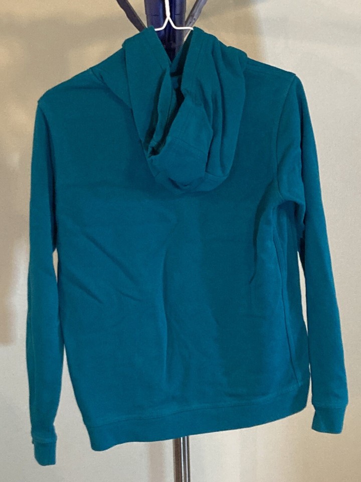 Boys Nike Hoodie XL Teal Long Sleeve Green Swoosh Front Pocket eBay