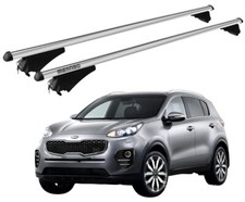 Dachträger Für Kia Sportage (Ql) 2016-2021 Mit Diebstahlschutz Silber MENABO