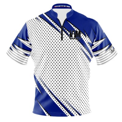NEW I AM Bowling  Dot Stripe Bowling Jersey Sizes S-4XL Moisture-Wicking