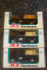 ERTL ACE HARDWARE 6TH IN A SERIES 1955 CHEVY CAMEO PICK-UP 1994 QTY 3