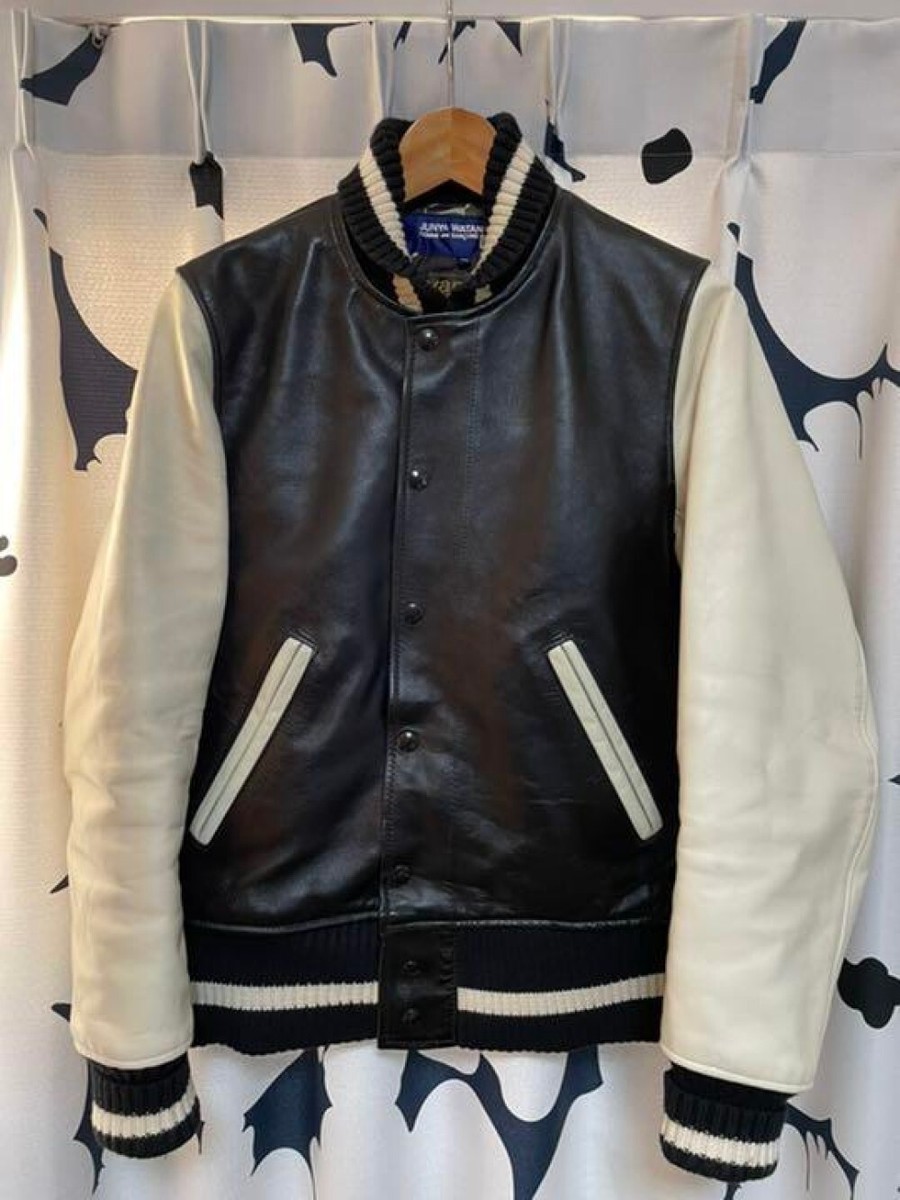 Leather Jacket Junya Vanson Junya Watanabe Comme Des Garcons X