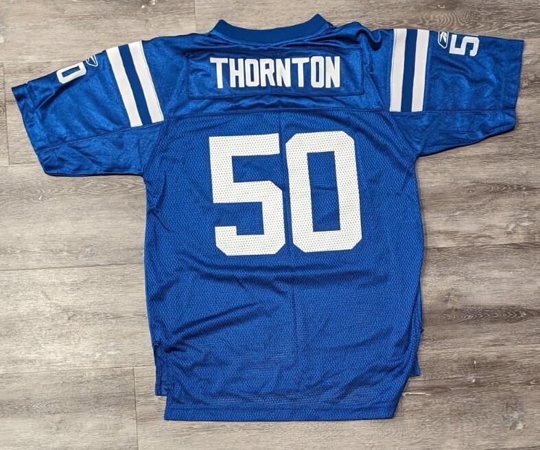 David Thornton Indianapolis Colts NFL Football Jersey Reebok