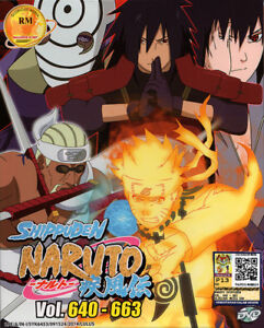 Naruto Dvd Boxset 22 Naruto Shippuden Vol 640 663 Japanese Version Ebay