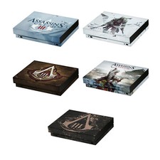 OFFICIAL ASSASSIN'S CREED III GRAPHICS VINYL SKIN DECAL FOR XBOX ONE X CONSOLE