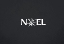 Noel Snowflake Wall Decal Removable Vinyl Christmas Decor 2071