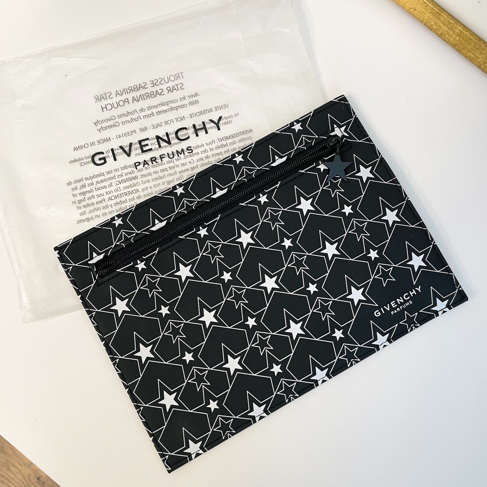 Givenchy Star Clutch/Cosmetic Bag