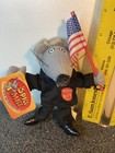 Rare - HTF Kamhi World = Spice Mice “Hairy Kerry” Plush Keychain Plush Mouse 6" — photo 7