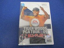 Wii, Tiger Woods PGA Tour '09 All Play, EA Sports, Nintendo, Rated E