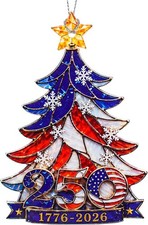 250 Anniversary USA Merchandise - Christmas Ornament 2026 - United States 250th