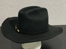 Tombstone Hat 20x El Patron Negro / Black Beaver Twenty 20X 7 1/2 MEX60, Nice!