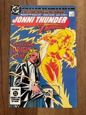 JONNI THUNDER AKA THUNDERBOLT #1 (DC, 1985) F Thomas/Giordano
