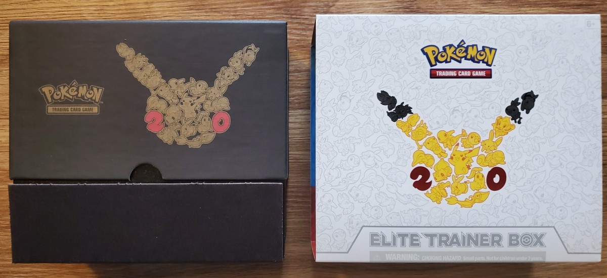 4x Pokémon 20th Anniversary Elite Trainer Boxes ETB Generations No
