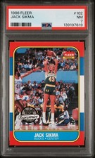 1986-87 Fleer #102 Jack Sikma PSA 7