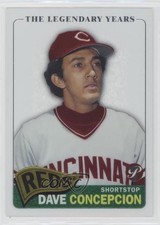 2005 Topps Pristine Legends Dave Concepcion #93 rs2