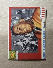 1955 Topps All American Football Amos Alonzo Stagg Card #38