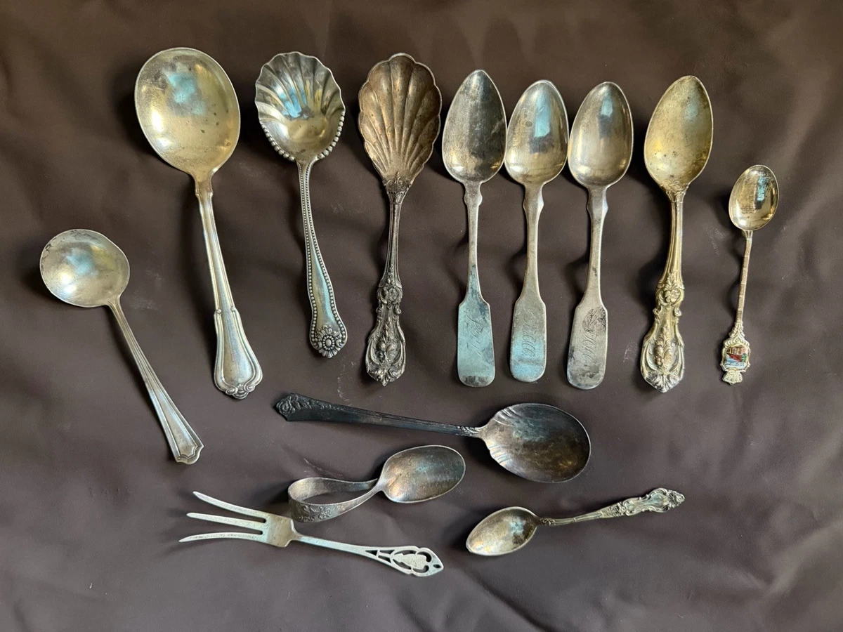 Sterling Silver 925 スプーン まとめ売り Mixed Lots Antique US Sterling Silver Flatware for sale | eBay