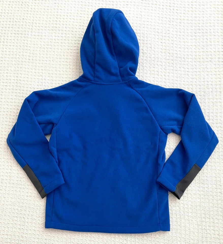 Jaqueta com capuz The North Face masculina Chimborazo zíper completo lã - Azul cobalto - P 7/8 - Imagem 3 de 4