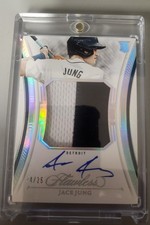 2025 Panini Flawless - Flawless Patch Autographs Jace Jung #FPA-JJ 24/25