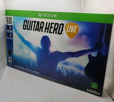 Guitar Hero Live Xbox One Bundle NEW Open Box Guitar Dongle Complete