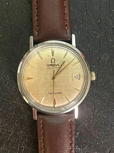 Vintage Omega Seamaster Automatic Date Mens 34mm