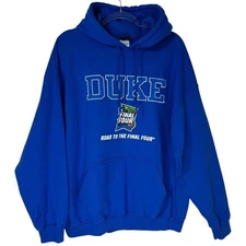 Duke 2019 NCAA Final Four Road To The Final Four Blue Hoodie Unisex - Size XL