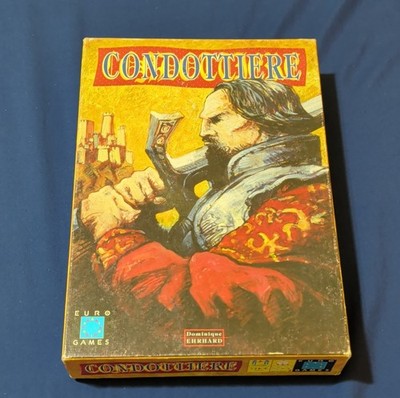 Euro Games Condottiere Strategy Board Game Complete