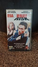 Maximum Risk (1996 Film) VHS UK PAL Jean-Claude Van Damme Action Retro Tape CIB
