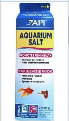 API AQUARIUM SALT Freshwater Aquarium Salt 36-Ounce Box