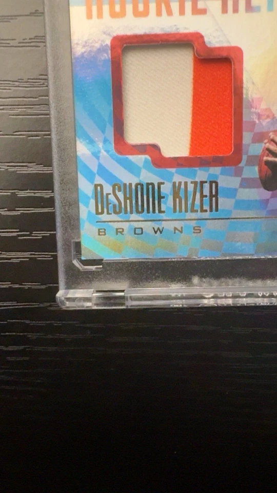 Deshaun Watson Kizer 2017 Illusions Rookie Reflection Patch Texan Browns /100 RC - Image 4 of 4