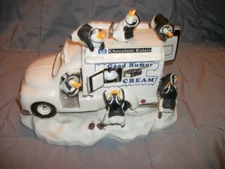 Good Humor Penguin Ice Cream Truck Musical Franklin Mint