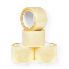 24 Rolls 1.75 Mil Clear Carton Sealing Packaging Tape 2.83 Inch x 110 Yards