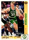 Larry Bird Signed TTM 1991-92 Upper Deck #344 Celtics HOF